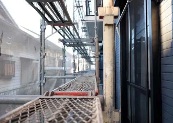 集合住宅の塗装