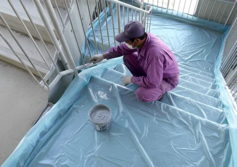 共用部分の塗装